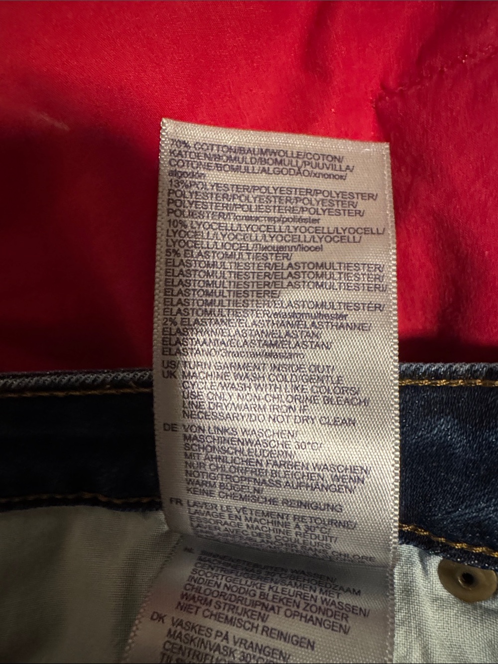 NYDJ Dark Blue Skinny Jeans - Picture 4 of 4